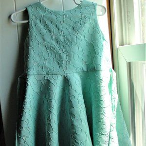 3 for $18  Suzanne Lively Party Dress Aqua Blue